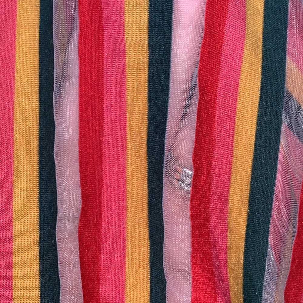 ZARA deep V faux wrap shirt - Picture 5 of 8